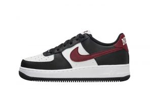 Nike Air Force 1 Low GS Black Dark Team Red FZ4351 001 featured image