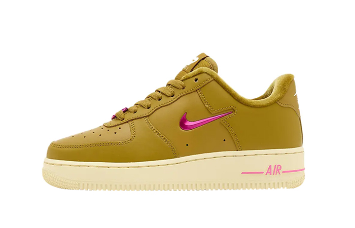 Nike Air Force 1 Low Just Do It Brown Pink FB8251 700 featured image