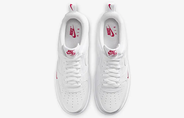 Nike Air Force 1 Low White University Red FZ7187 100 up