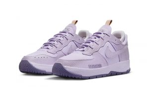 Nike Air Force 1 Wild Light Purple FB2348 500 front corner