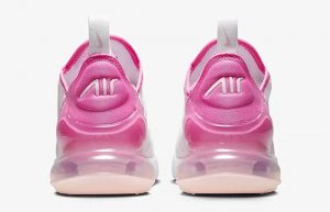 Nike Air Max 270 GS White Playful Pink FZ4116 100 back