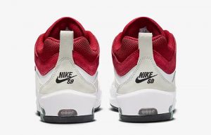 Nike Air Max Ishod White Varsity Red FB2393 100 back