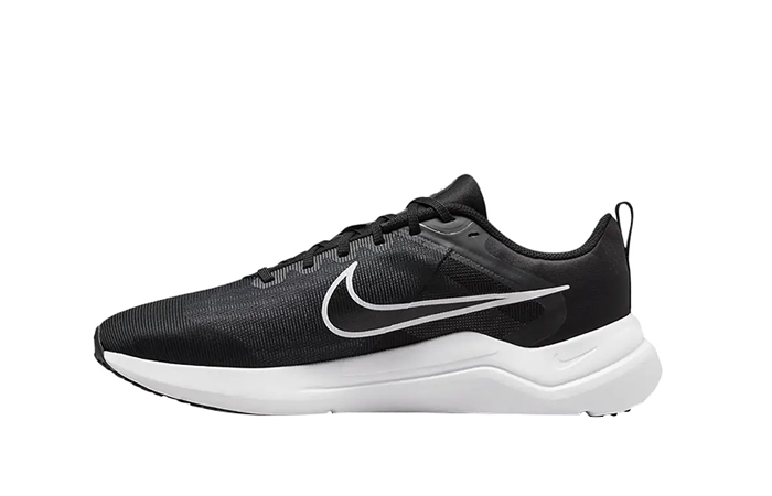 Nike Downshifter 12 Black Pure Platinum DD9293 001 featured image