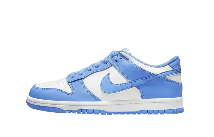 Nike Dunk Low GS White University Blue UNC CW1590 103 featured image