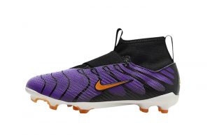 Nike Jr. Mercurial Superfly 9 FG High Top Football Boot Voltage Purple FZ6685 500 featured image