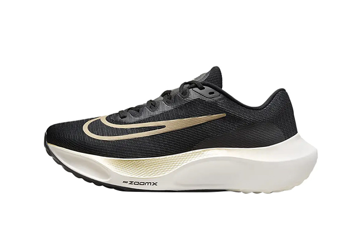 Nike Zoom Fly 5 Black Metallic Gold DM8968 002 featured image