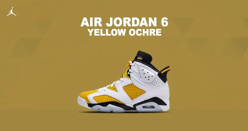 Air Jordan 6 Retro 'Yellow Ochre' - Air Jordan - CT8529 170 - white/yellow  ochre/black