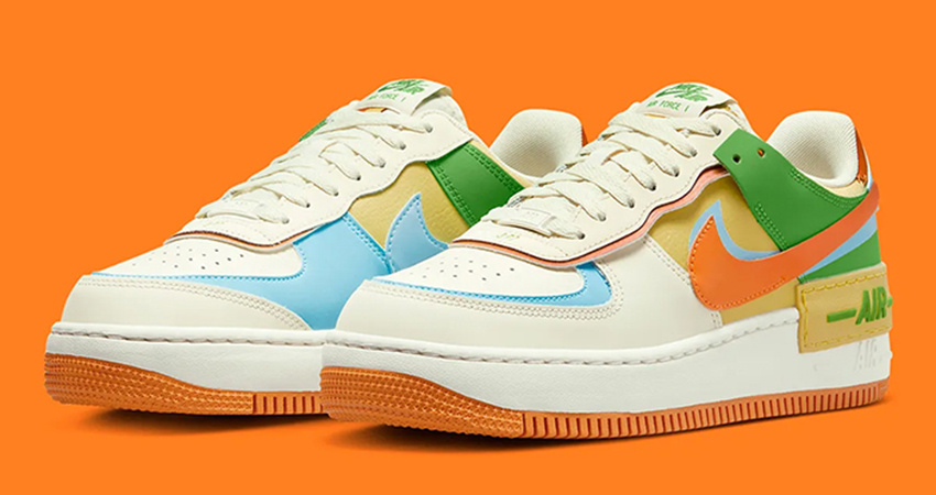 The Nike Air Force 1 Shadow Turns Your Feet Into A Party front corner