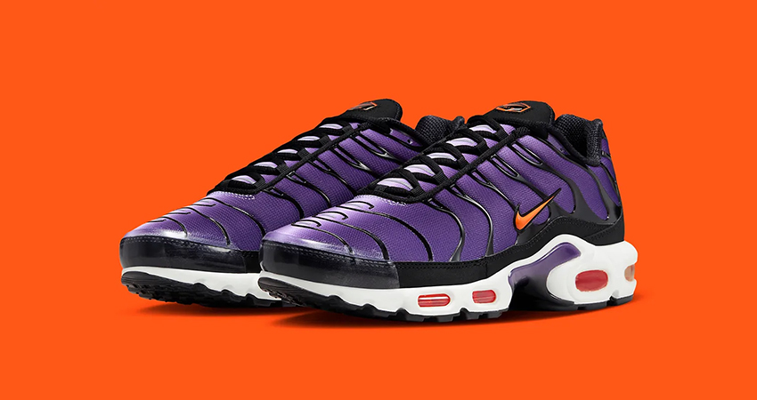 The Nike Air Max Plus ‘Voltage Purple A Sneaker Sensation front corner