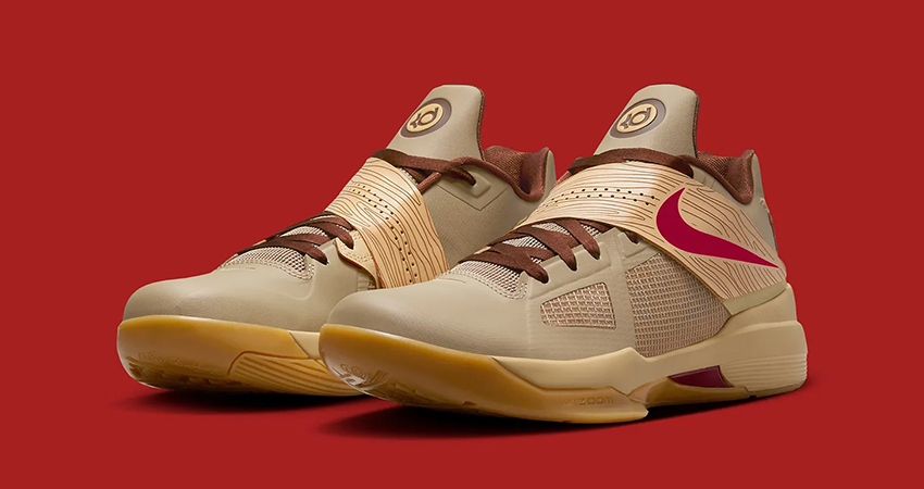 The Nike KD 4 Year Of The Dragon 2.0 Drops Soon front corner