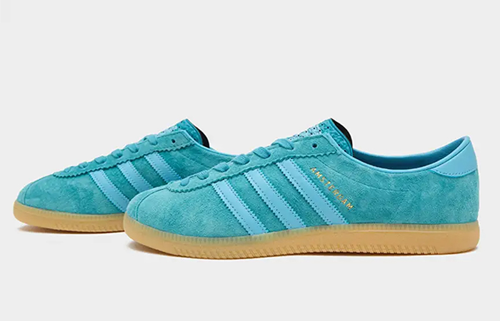 adidas Amsterdam Size Exclusive Blue IE1419 left