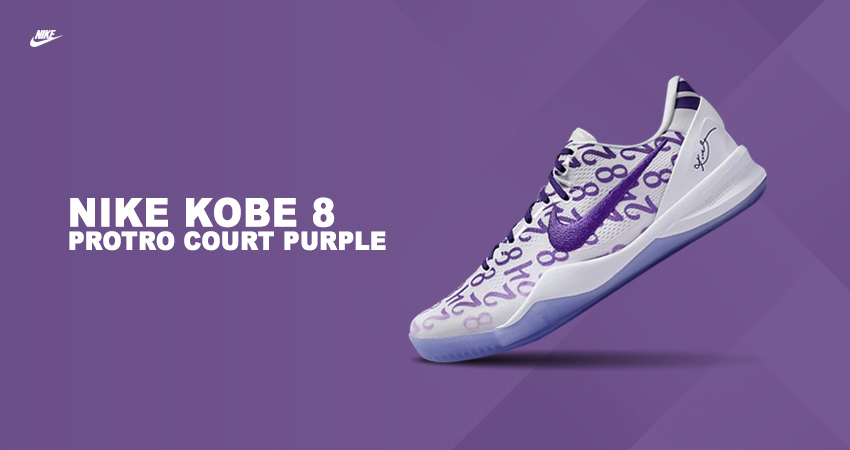 Cop a look at the Nike Kobe 8 Protro "Court Purple"