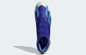 Crazyfast x adidas Messi Elite Firm Ground Boots Lucid Blue ID0710 up
