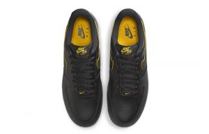 Nike Air Force 1 Low Black University Gold FZ4617 001 up
