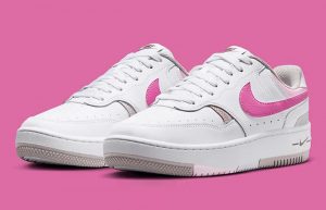 Nike Gamma Force White Pink FZ3613 100 front corner