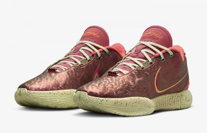 Nike LeBron XXI Queen Conch Ember Glow FN0708 800 front corner