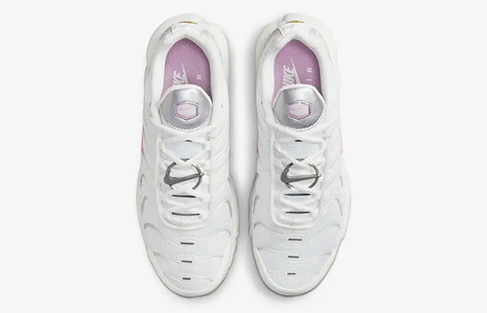 Nike TN Air Max Plus White Pink Rise HF0107 100 up