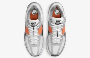 Nike Zoom Vomero 5 Platinum Tint Safety Orange FJ4151 002 up