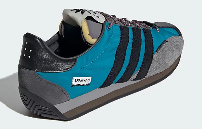 Song for the Mute x adidas Country OG Aqua Black ID3545 back corner