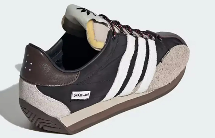 Song for the Mute x adidas Country OG Black White ID3546 back corner