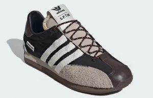 Song for the Mute x adidas Country OG Black White ID3546 front corner