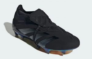 adidas Predator Elite FT Firm Ground Boots Black Carbon IE1810 front corner