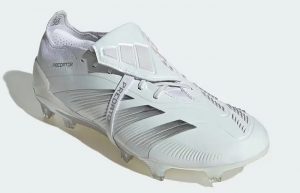adidas Predator Elite FT Firm Ground Boots White IE1811 front corner