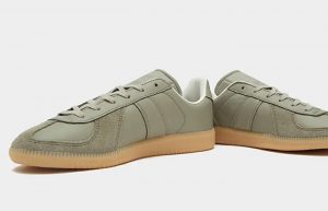 size x adidas BW Army Olive Gum IF8873 lifestyle front corner