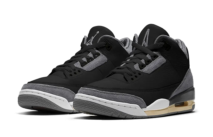 A Ma Maniere x Air Jordan 3 OG SP Black FZ4811 001 front corner