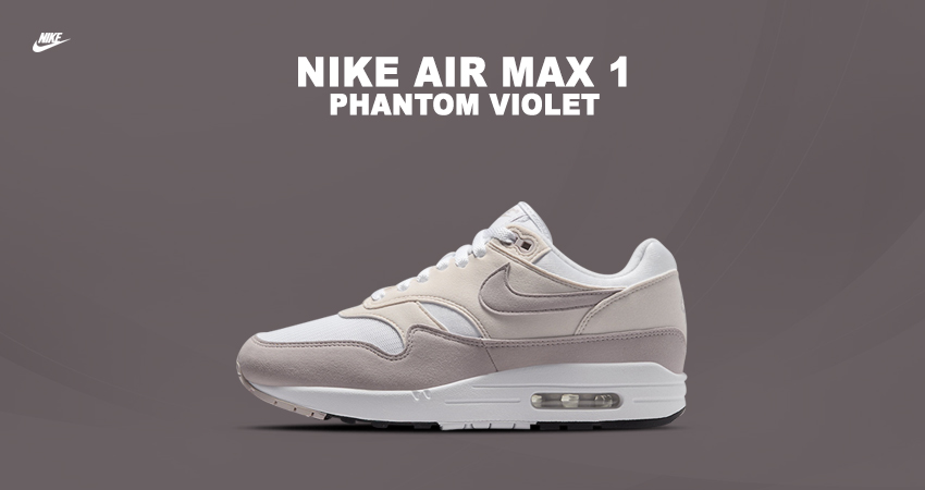 A Peek Into Nike Air Max 1 “Platinum Violet” Colourway