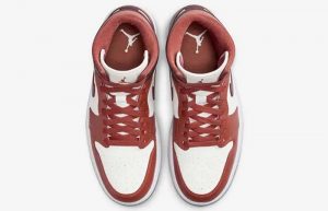 Air Jordan 1 Mid Dusty Peach BQ6472 200 up