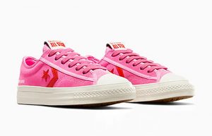 Converse Star Player 76 Low Pink A10242C front corner