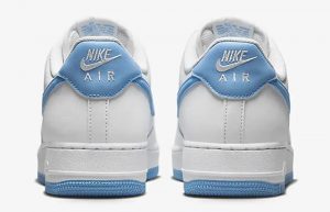 Nike Air Force 1 Low White Aquarius Blue FQ4296 100 back