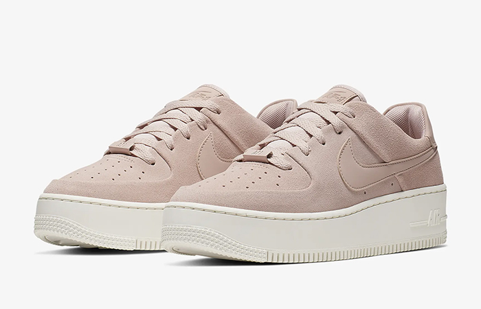 Nike Air Force 1 Sage Low Beige AR5339 201 front corner