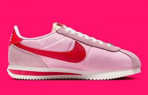 Nike Cortez Soft Pink Fire Red HF9994 600 right