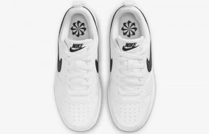Nike Court Borough Low Recraft GS White Black DV5456 104 up
