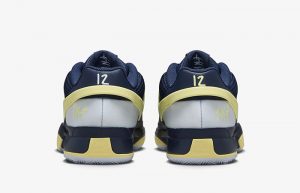 Nike JA 1 Midnight Navy Football Grey FQ4796 402 back