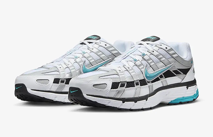 Nike P 6000 Metallic Silver Dusty Cactus CD6404 103 front corner