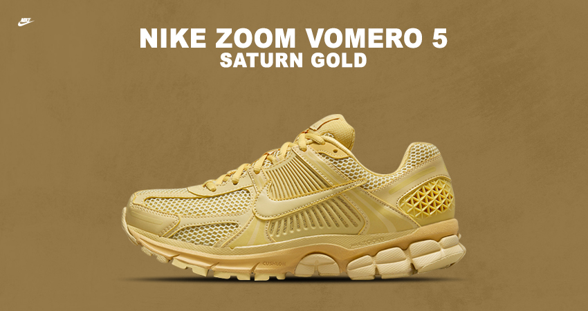 Retro Vibes Coming with the Nike Zoom Vomero 5 'Saturn Gold'