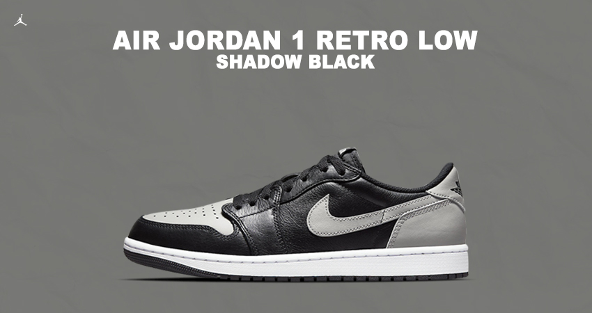 The Air Jordan 1 Low 'Shadow' Coming Soon