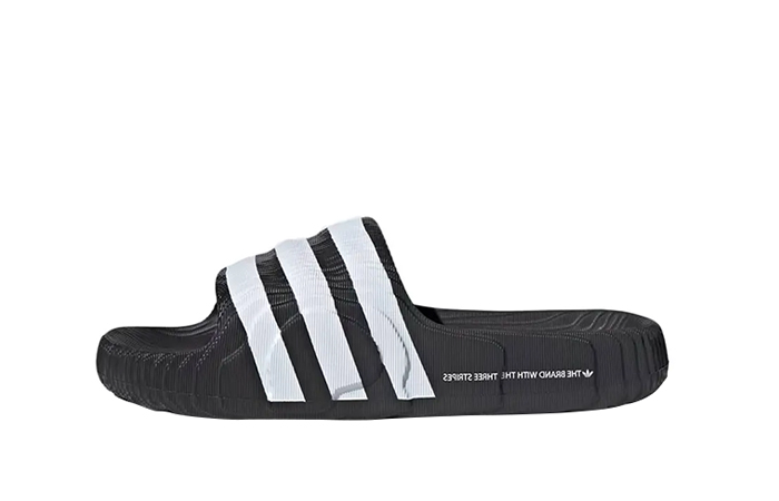 adidas Adilette 22 Core Black White IF3670 featured image