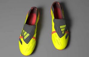 adidas Predator Elite FT Firm Ground Boots Team Solar Yellow IE1812 up