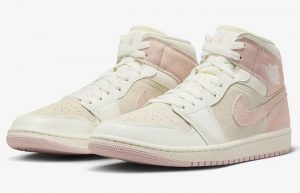 Air Jordan 1 Mid SE Sail Legend Pink FQ1926 161 front corner