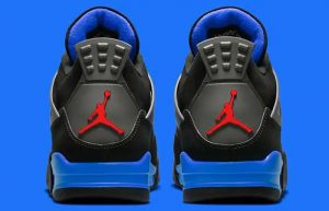 Air Jordan 4 Black Deep Royal Blue FQ8138 003 back