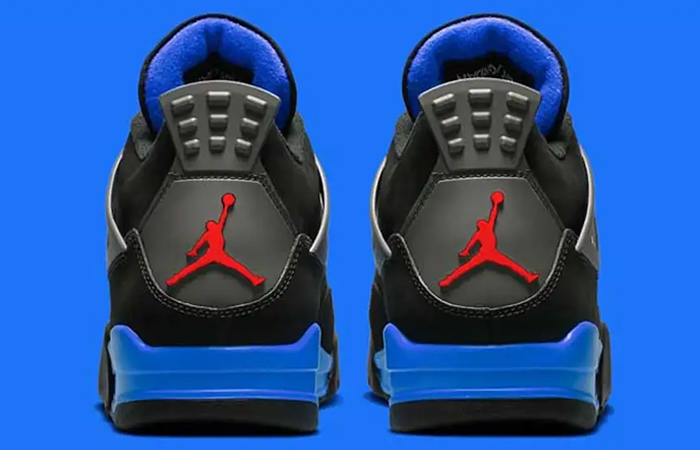 Air Jordan 4 Black Deep Royal Blue FQ8138 003 back