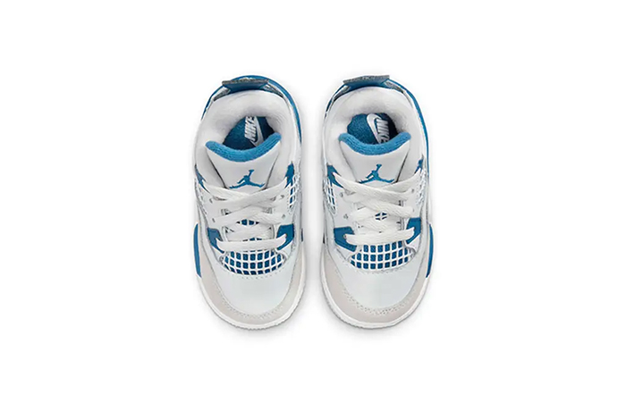 Air Jordan 4 Toddler Industrial Blue BQ7670 141 up