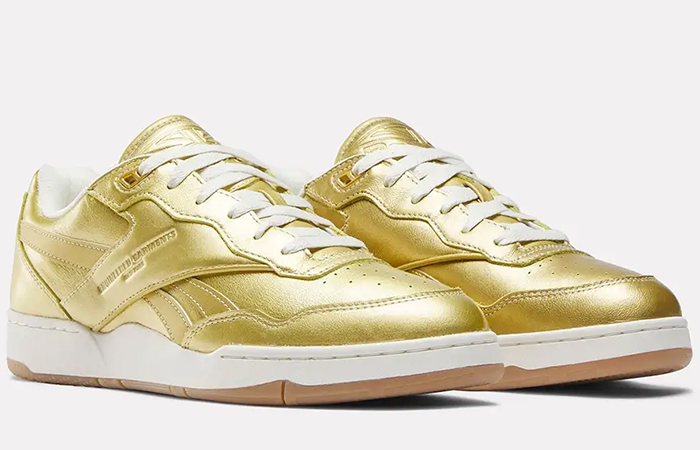 Engineered Garments x Reebok BB 4000 2 Gold Metallic 22470747 front corner