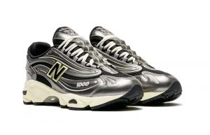 New Balance 1000 Silver Black M1000SL front corner