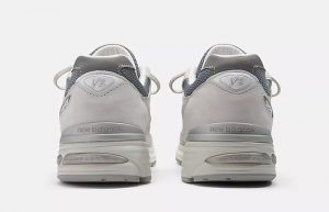 New Balance 991v2 Made In UK Grey U991LG2 back