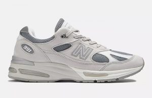 New Balance 991v2 Made In UK Grey U991LG2 right